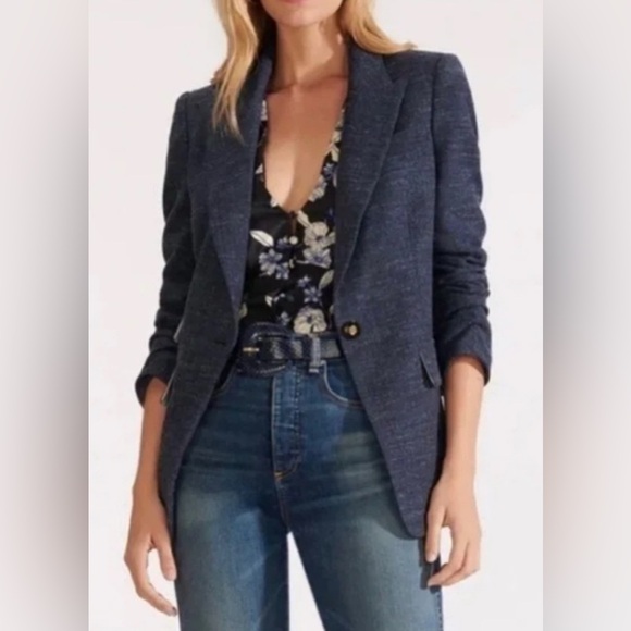 Veronica Beard Martel Dickey Jacket / Blazer - Navy Blue - Picture 1 of 8